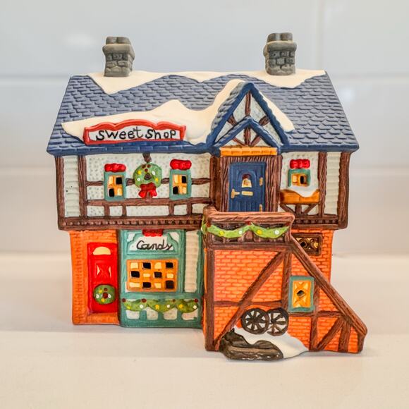 1995, Christmas Traditions, “Sweet Shop”, Porcelain House by Holiday Expressions - Picture 8 of 9